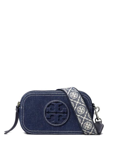 Tory Burch mini Miller cross body bag - Blue - zdjęcie produktu nr 1
