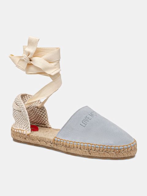 Love Moschino espadryle damskie zamszowe - zdjęcie produktu nr 2