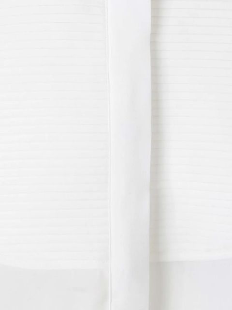 TOM FORD pleated-bib shirt - White