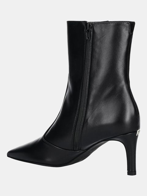 Furla botki skórzane Essential damskie kolor czarny na szpilce YJ98FSN X30000 O6000