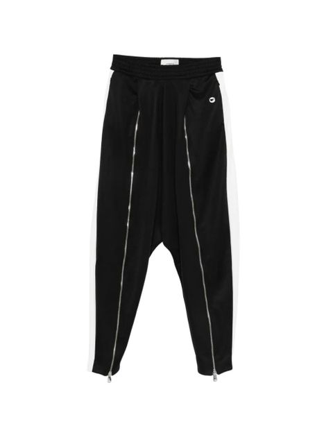 Coperni Sarouel zip-detail track pants - Black - zdjęcie produktu nr 1