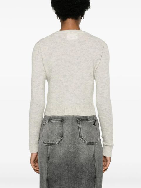 MARANT ÉTOILE Nity brushed-effect cardigan - Neutrals