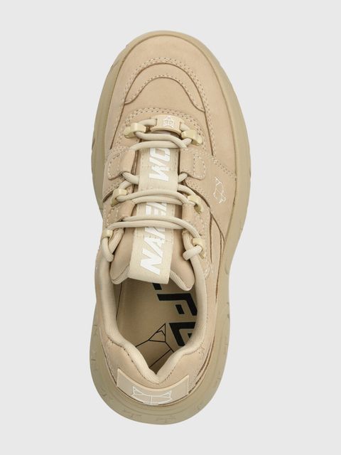 Naked Wolfe sneakersy zamszowe Sinner kolor beżowy