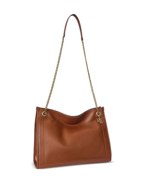 Lauren Ralph Lauren large Bradley shoulder bag - Brown