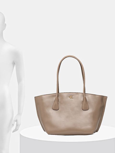Calvin Klein torebka kolor beżowy LV04F3344G