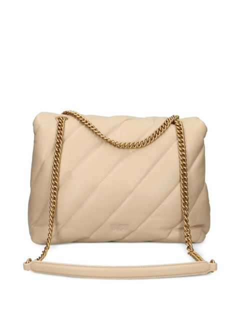 PINKO medium Love puff chain-strap shoulder bag - Neutrals - zdjęcie produktu nr 2