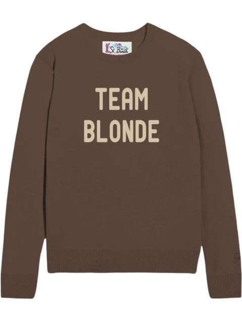 MC2 Saint Barth Team Blonde sweater - Brown - zdjęcie produktu nr 2
