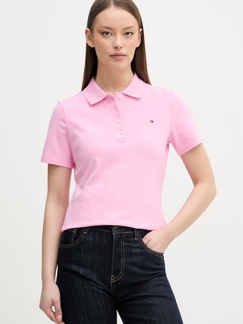 Tommy Hilfiger polo damskie z bawełną - zdjęcie produktu nr 1