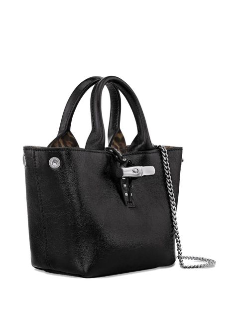 Longchamp Le Roseau studded mini bag - Black - zdjęcie produktu nr 2