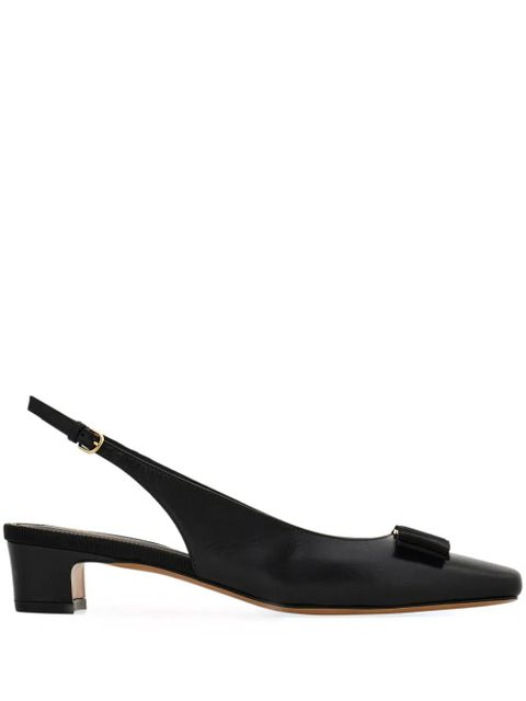 Ferragamo 30mm Vara pumps - Black - zdjęcie produktu nr 1
