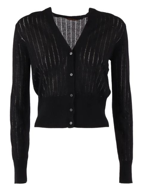 Max Mara Nogara button cardigan - Black - zdjęcie produktu nr 1