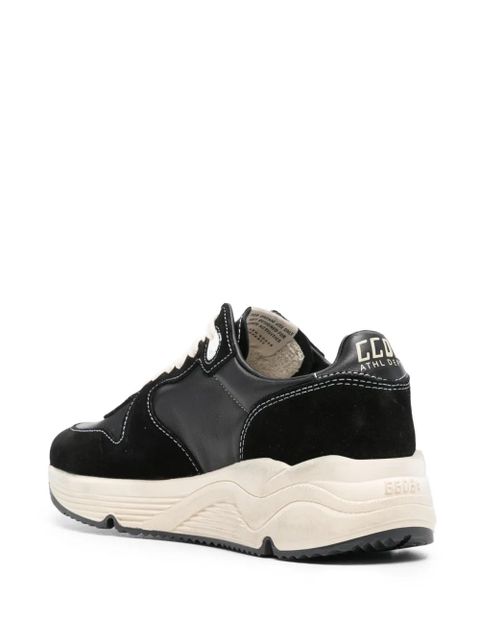 Golden Goose Running Sole panelled sneakers - Black