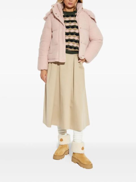 Moncler Grenoble striped-pattern sweater - Pink - zdjęcie produktu nr 2