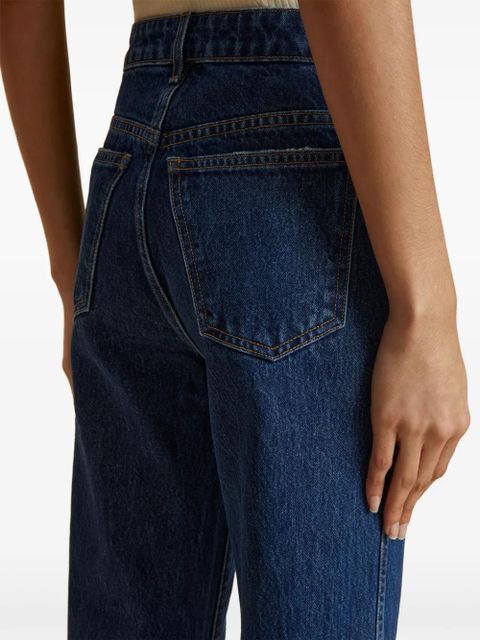 KHAITE The Abigail straight-leg jeans - Blue