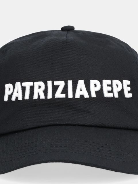 Patrizia Pepe czapka z daszkiem bawełniana