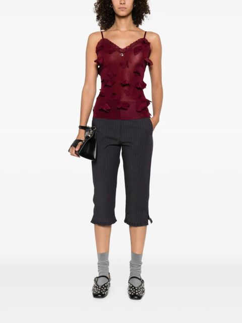 Coperni appliqué-detail top - Red - zdjęcie produktu nr 2