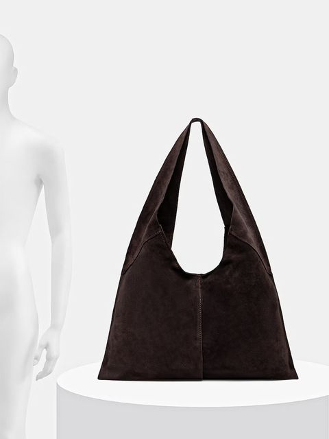 Answear.LAB torebka zamszowa