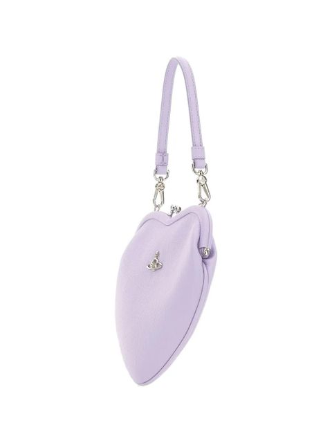 Vivienne Westwood heart frame shoulder bag - Purple