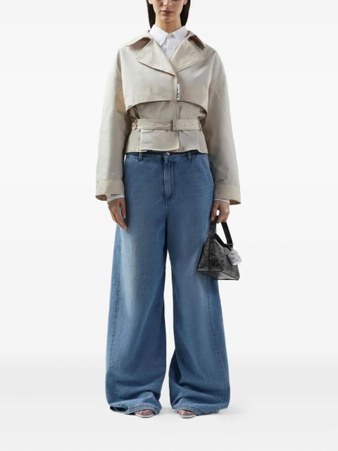 GCDS belted jacket - Neutrals - zdjęcie produktu nr 2