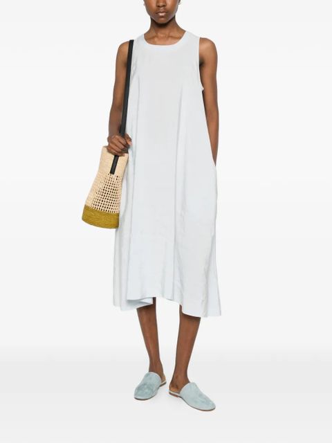 Barbour sleeveless midu«i dress - Blue - zdjęcie produktu nr 2