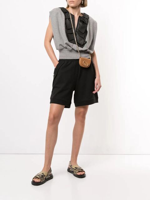 3.1 Phillip Lim relaxed track shorts - Black - zdjęcie produktu nr 2