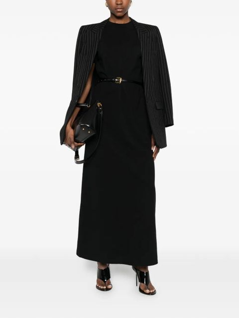 The Frankie Shop shor-sleeves midi dress - Black - zdjęcie produktu nr 2
