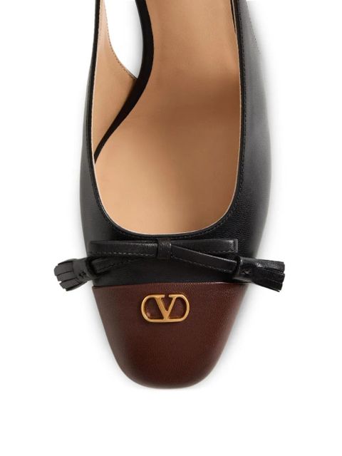 Valentino Garavani 60mm Valet du Roi slingback pumps - Black