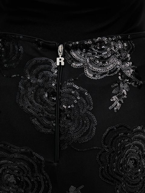 Rotate spódnica kolor czarny midi ołówkowa 114924100