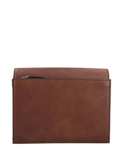 Max Mara BIANCAROUGHM leather crossbody bag - Brown - zdjęcie produktu nr 2