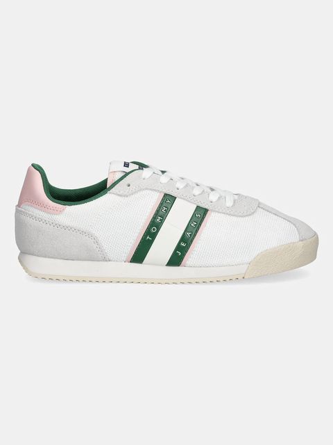 Tommy Jeans sneakersy LOW PROFILE RUNNER kolor biały EN0EN02742 - zdjęcie produktu nr 2