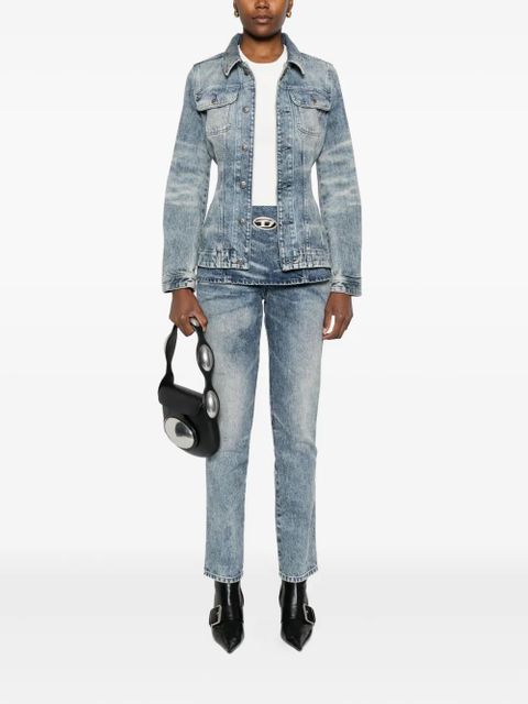 Diesel D-Hourjian 007Da peplum-waist jeans - Blue