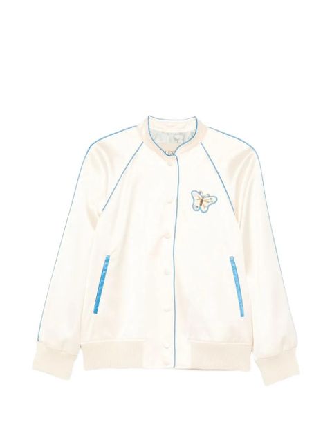 Valentino Garavani embroidered bomber jacket - Neutrals - zdjęcie produktu nr 1