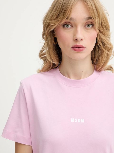 MSGM t-shirt bawełniany