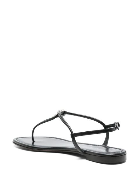 Giuseppe Zanotti Anyelle flat sandals - Black