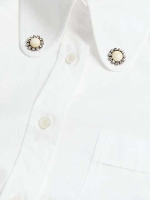 Valentino Garavani cotton poplin shirt - White
