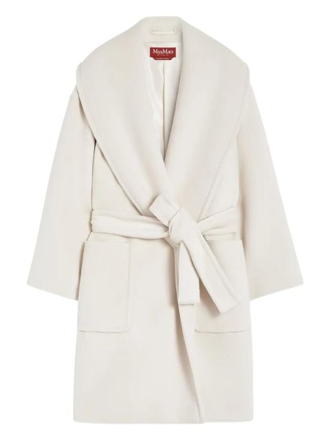 Max Mara Cloruro belted coat - White - zdjęcie produktu nr 1