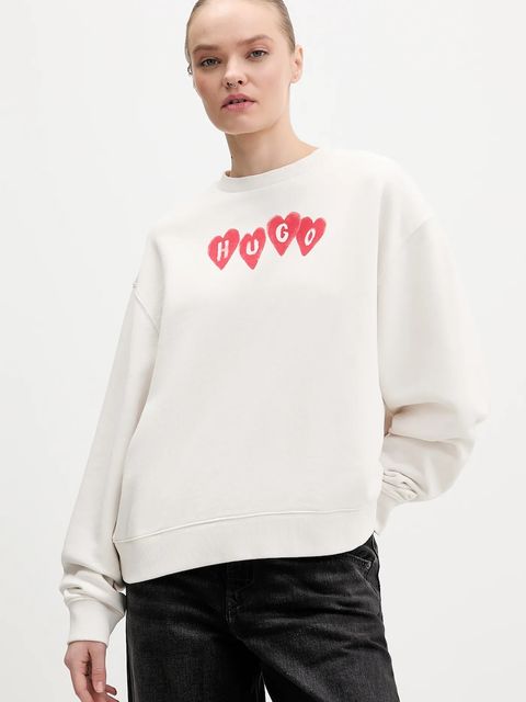 HUGO bluza bawełniana Deroxina_8 - zdjęcie produktu nr 1