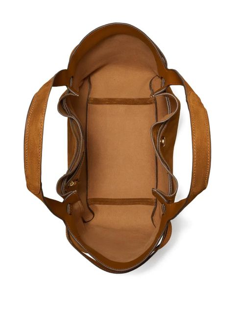 Tory Burch large Romy tote bag - Brown