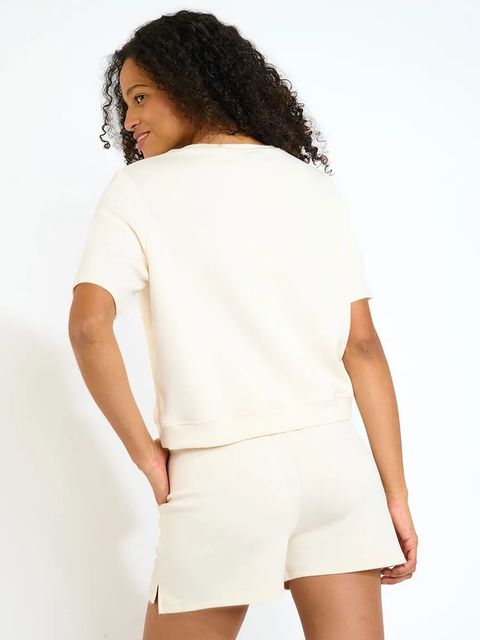 Banana Moon t-shirt Bayjoy damski kolor beżowy JUNE.BAYJOY