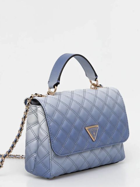 Guess torebka GIULLY kolor niebieski HWOQ87 48200