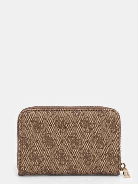 Guess portfel ERICA damski kolor beżowy SWSG95 10140