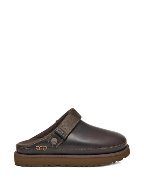 UGG back-strap leather flat pumps - IWD