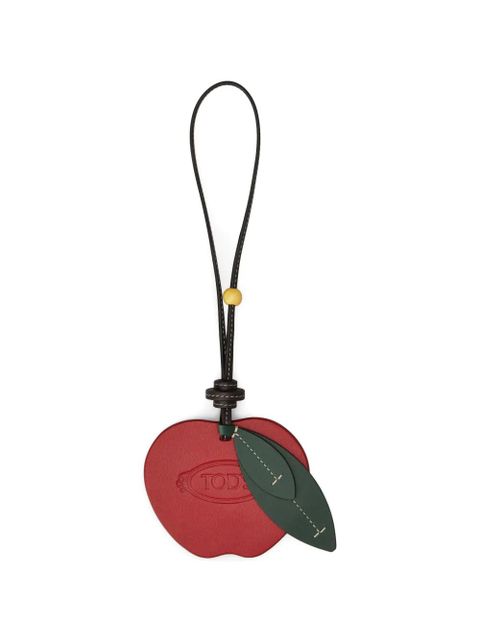 Tod's apple-charm keyring - Red - zdjęcie produktu nr 1