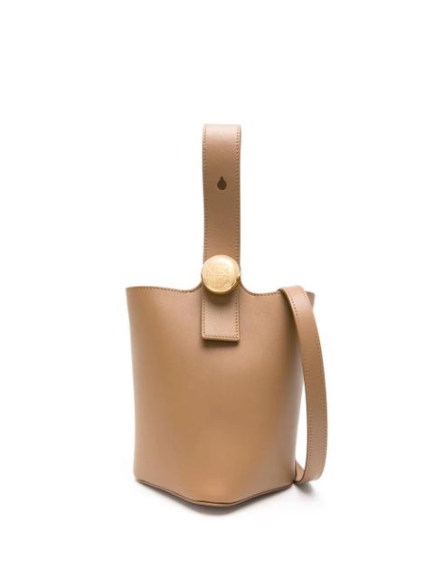 LOEWE mini Pebble bucket bag - Brown - zdjęcie produktu nr 1