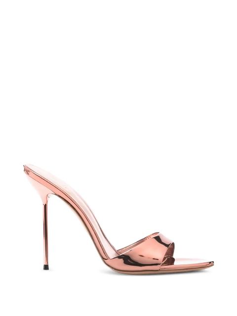 Paris Texas Lidia metallic-effect mules - Pink - zdjęcie produktu nr 1