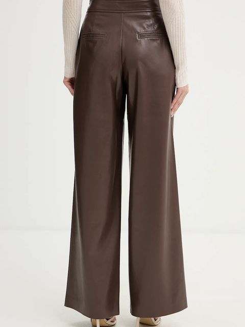 Marciano by Guess spodnie GLADYS damskie kolor brązowy proste high waist 5BGB08 7389A - zdjęcie produktu nr 2