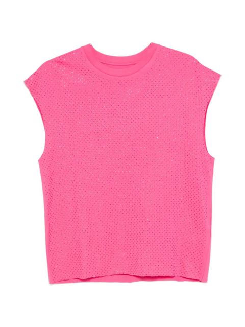 Zadig&Voltaire Cloe strass T-shirt - Pink - zdjęcie produktu nr 1