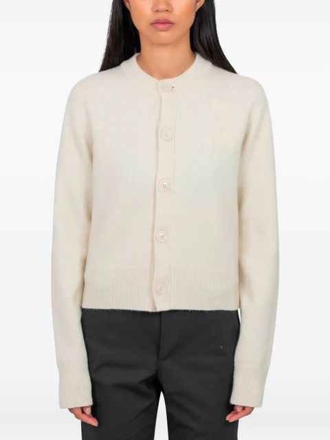 AMI Paris ami de cœur buttoned cardigan - Neutrals - zdjęcie produktu nr 1