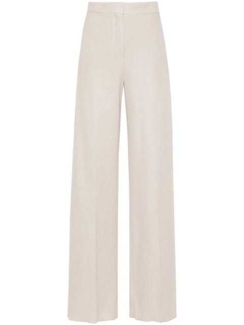 Max Mara Giallo wide-leg trousers - Neutrals - zdjęcie produktu nr 1