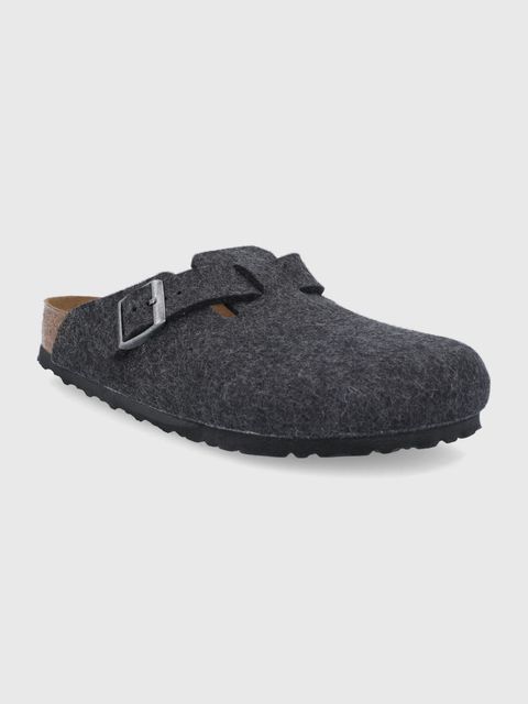 Birkenstock kapcie wełniane Boston - zdjęcie produktu nr 2